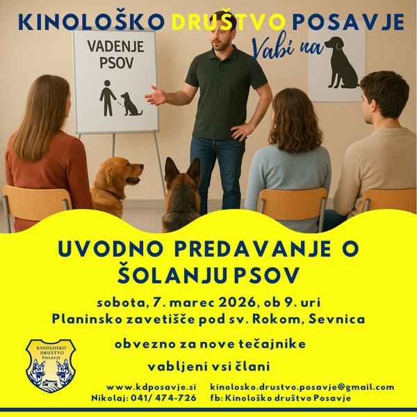 Vabilo na uvodno predavanje pomlad 2026